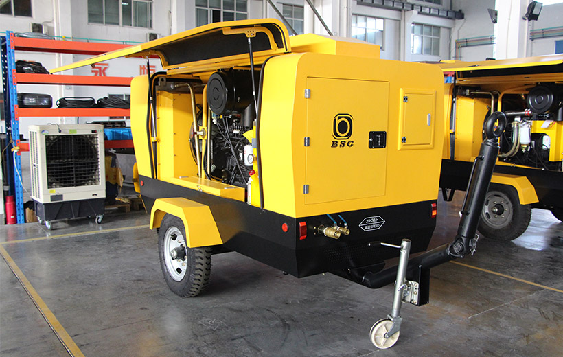 雙級節(jié)能移動螺桿壓縮機